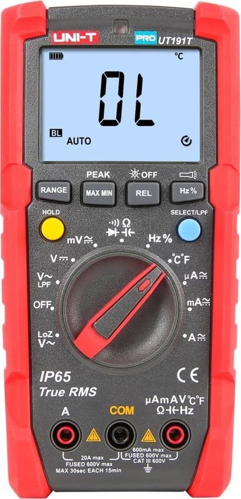 Miernik uniwersalny cyfrowy UNI-T UT191T True RMS