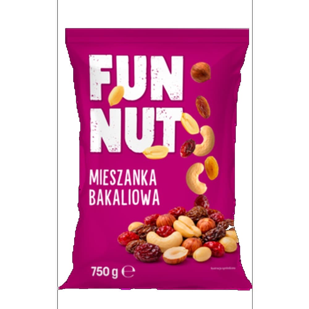 Fun Nut Mieszanka Bakaliowa 750g