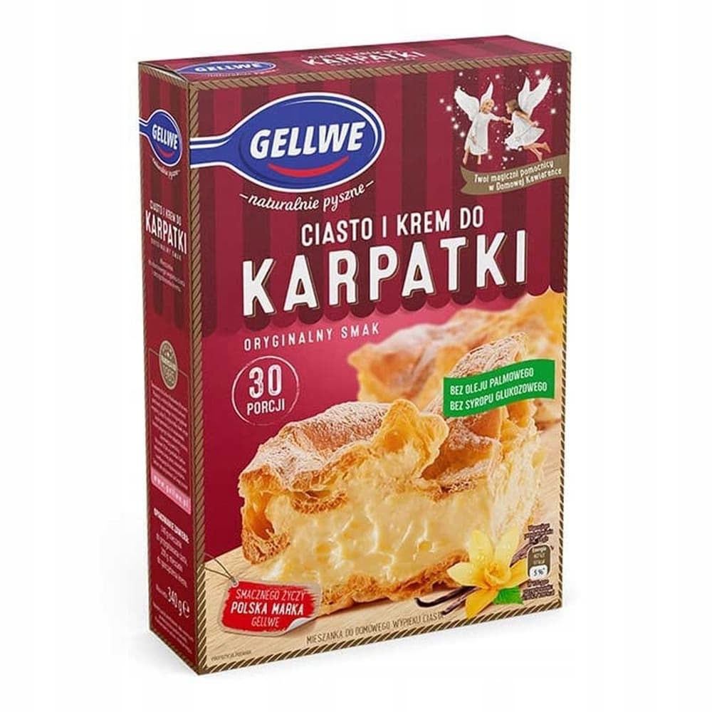 Gellwe Ciasto i krem do karpatki 340 g