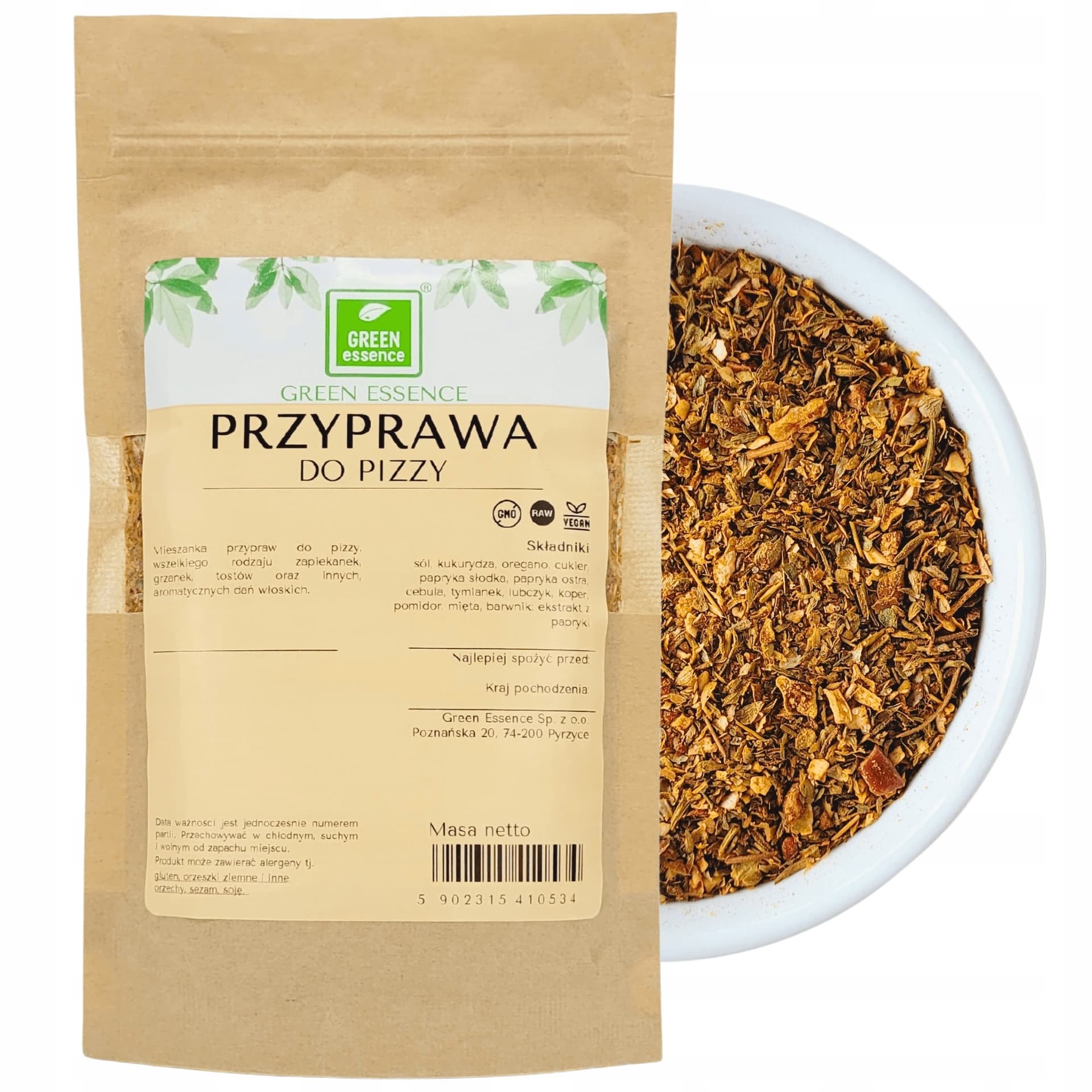 Svila Pizza wegańska z grillowanymi warzywami 325 g, produkt głęboko mrożony