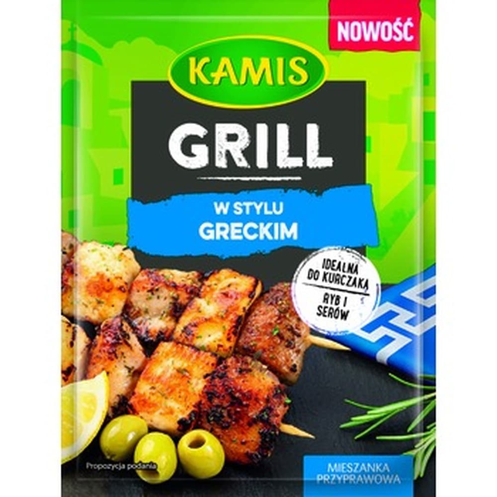Mieszanka przyprawowa Grill Grecki Kamis 20 g