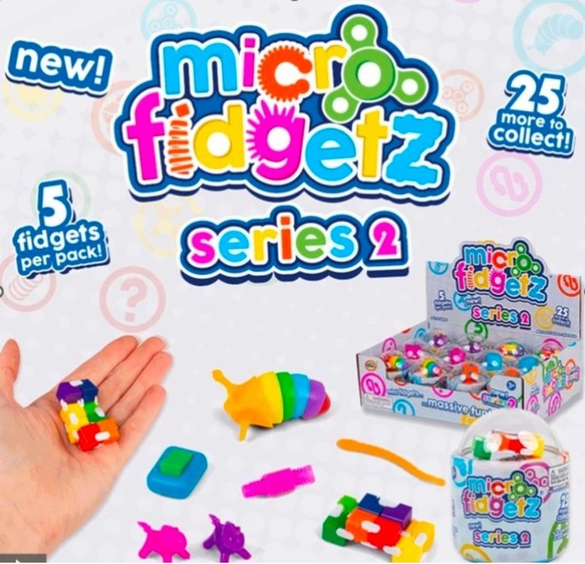 Mikro Gadżety Antystresowe Seria 2 - 5 sztuk