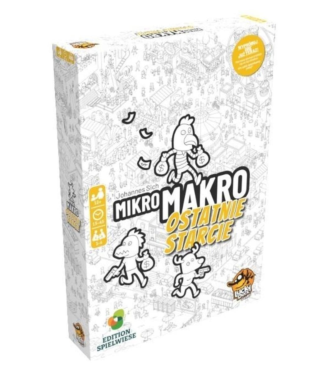 MikroMakro 4 Ostatnie Starcie Gra Planszowa