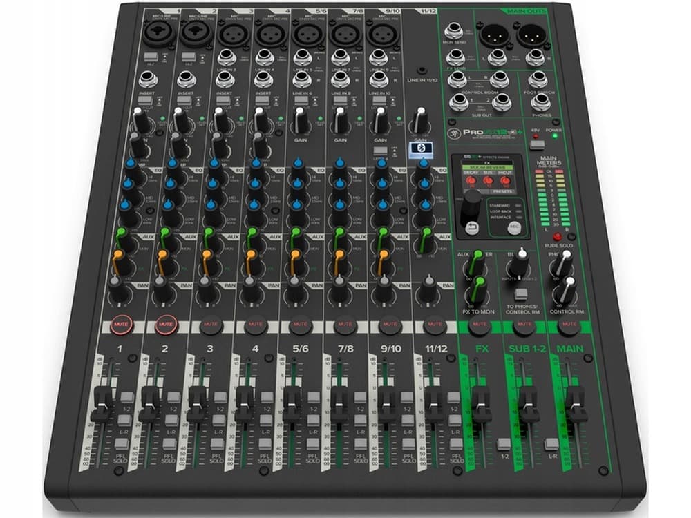 Mikser audio 12-kanałowy Mackie ProFX12v3