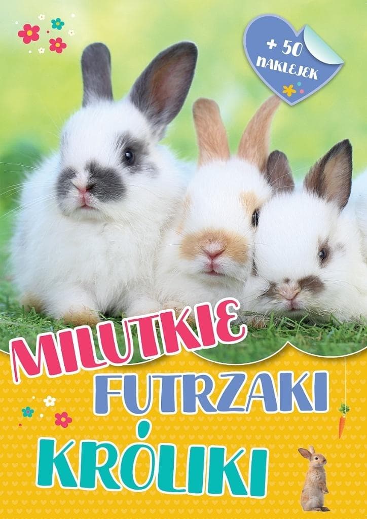 Książeczka Aktywizująca Milutkie futrzaki Króliki