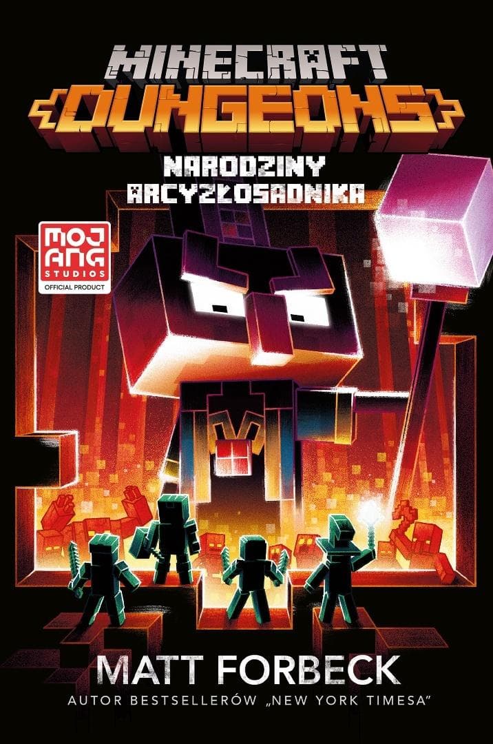 Dungeons. Minecraft powieść wydanie 2025