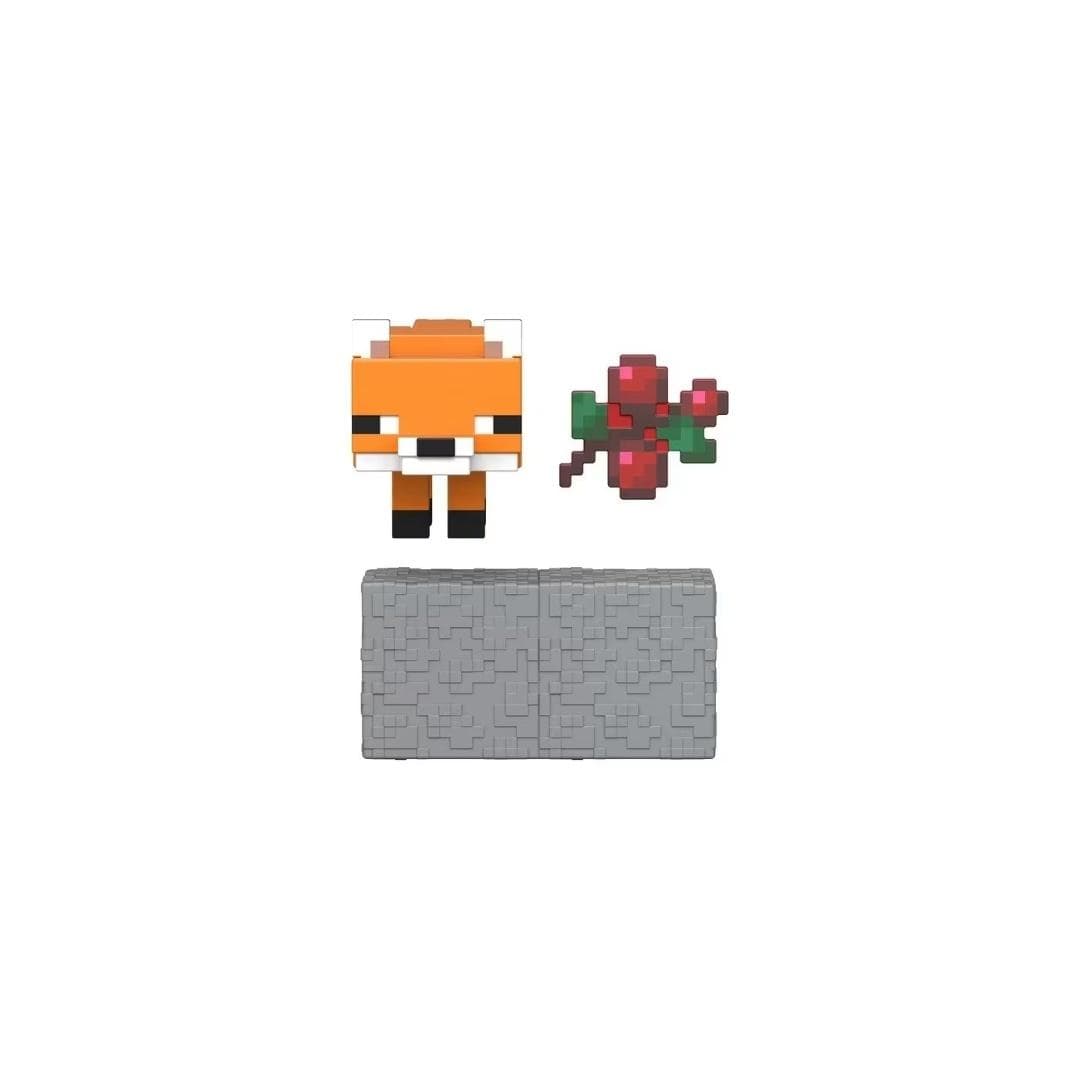 Minecraft Figurka Lis Czerwony z Redstone