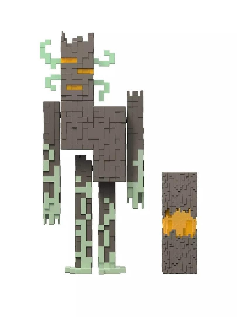 Figurka Minecraft The Creaking Trzeszcz z efektami światła i dźwięku Mattel