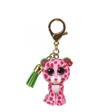 Mini Boos Glamour - brelok figurka różowy lampart