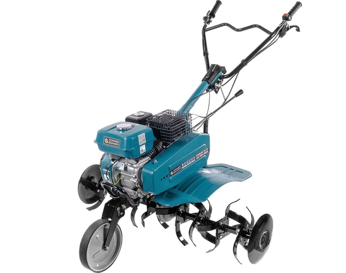 Mini glebogryzarka spalinowa Könner & Söhnen KS 7HP-950A, 7 KM, 62 kg