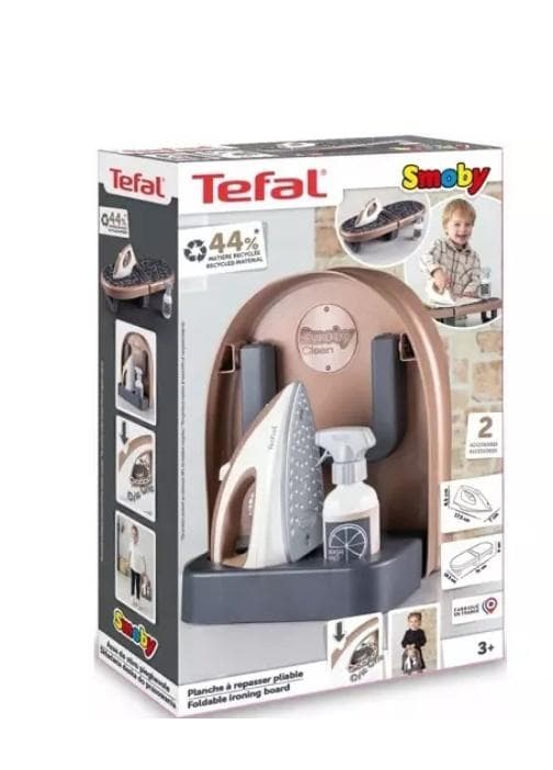 Mini Tefal Składany stół do prasowania z akcesoriami dla dzieci