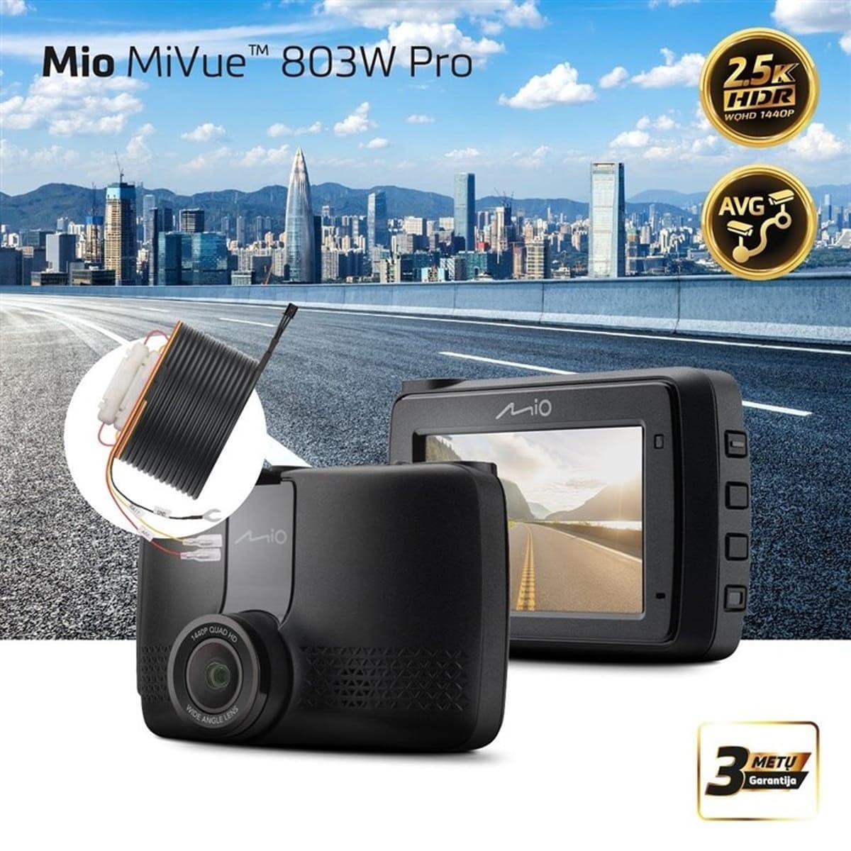 Mio MiVue 803W Pro Kamera samochodowa