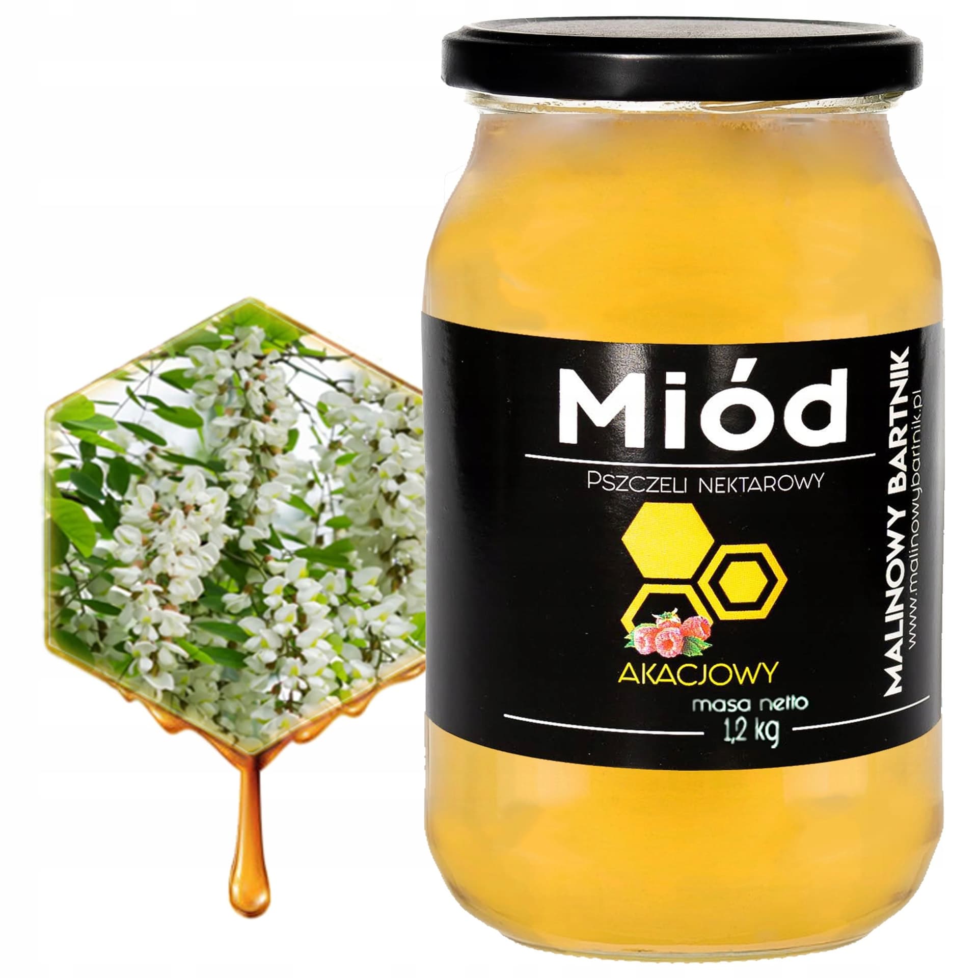 Sądecki Bartnik Miód akacjowy 370g