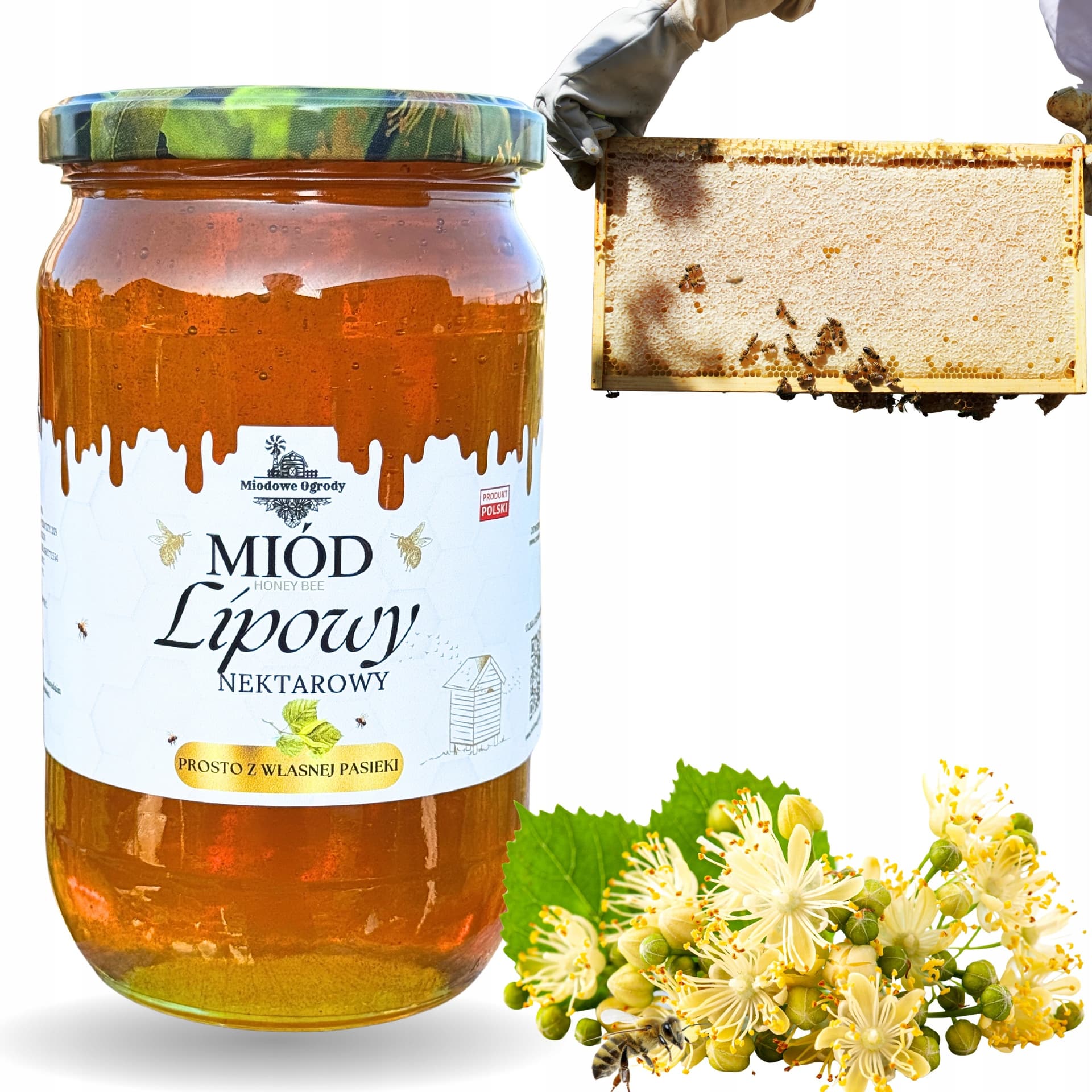 TOPSELLER Miód lipowy 1 kg