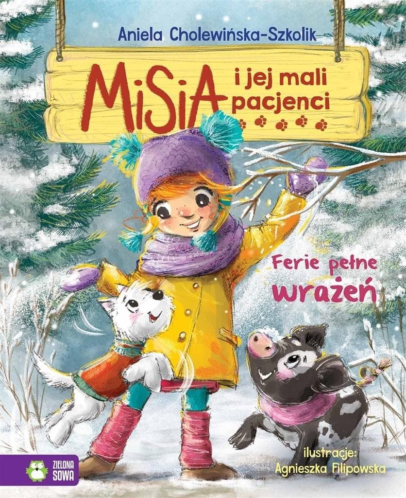 Misia i jej mali pacjenci. Ferie pełne wrażeń - książka dla dzieci