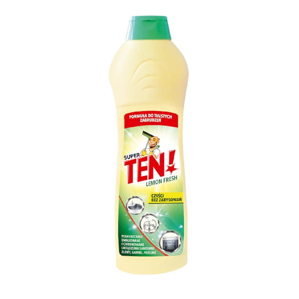 Mleczko do czyszczenia Super Ten! Lemon Fresh 600g
