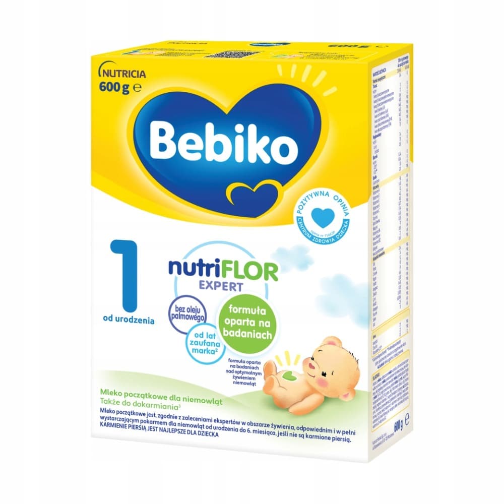 Bebiko 1 NUTRIflor Expert Mleko początkowe dla niemowląt od urodzenia