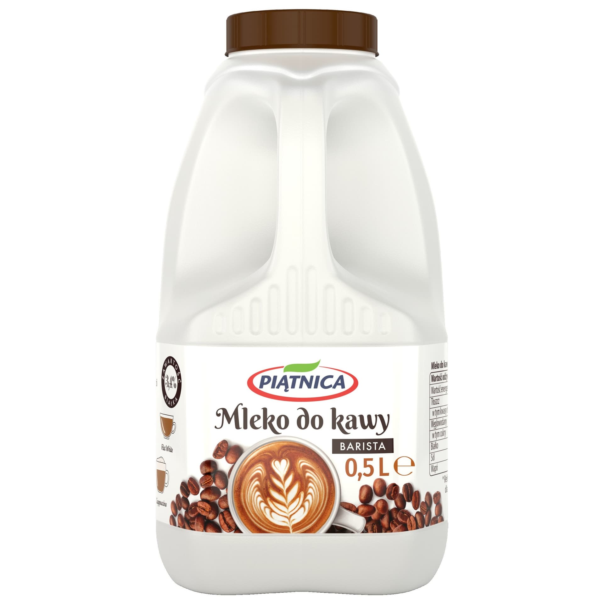 Mleko do kawy 3,2% 0,5 l Piątnica