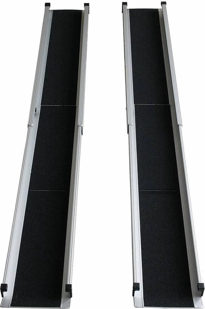 Mobilna rampa teleskopowa, 2 szt., 210 cm, obciążenie 180 kg