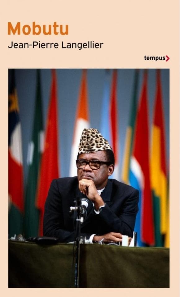 Mobutu Jean-Pierre Langellier biografia 504 strony