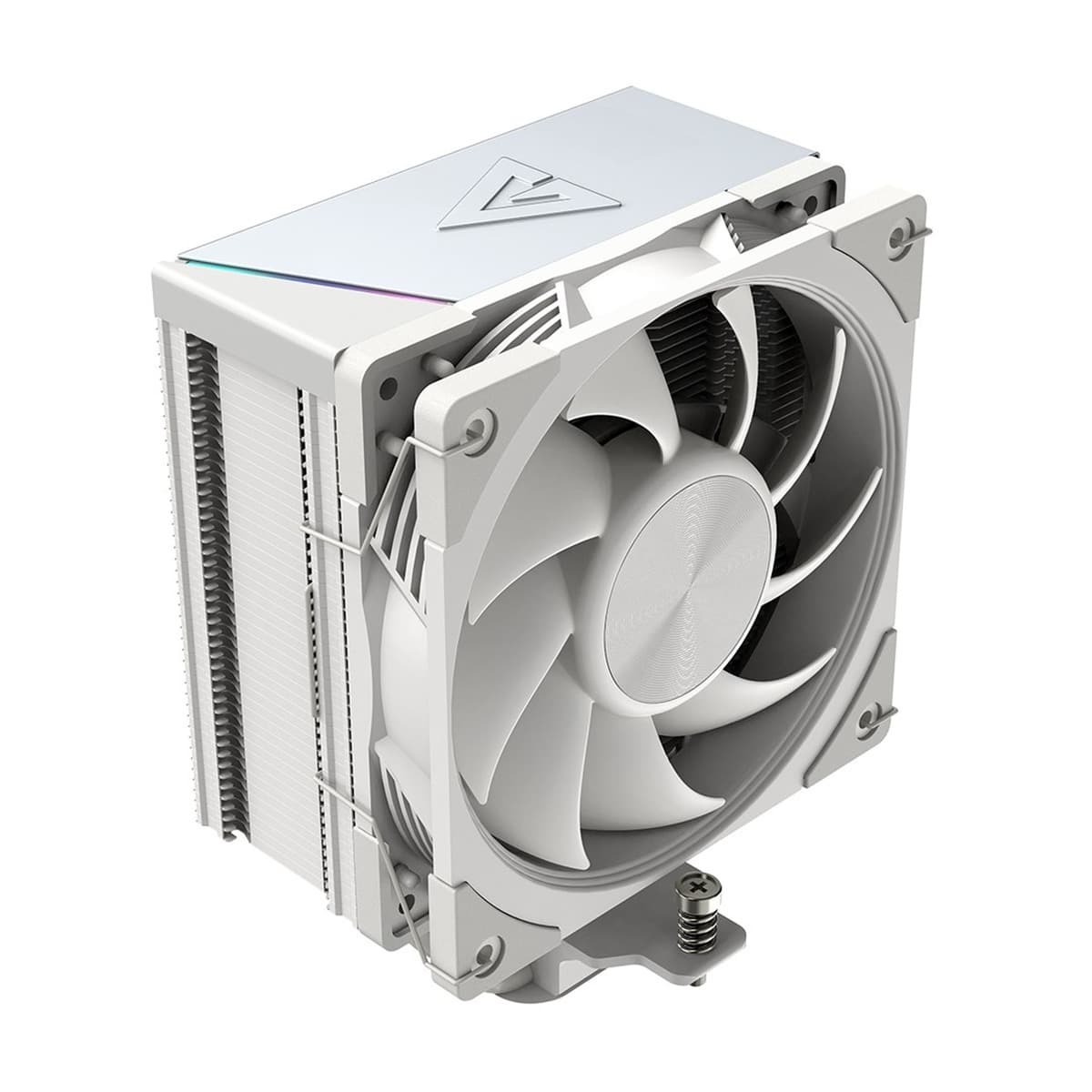 MODECOM Chłodzenie CPU VOLCANO 0C T721 WHITE - 1 wentylator, RGB, AM5, TDP 190W