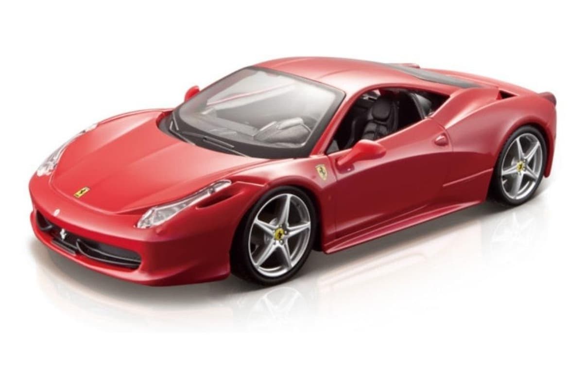 Bburago Model 1:24 Ferrari 488 Pista Czerwony