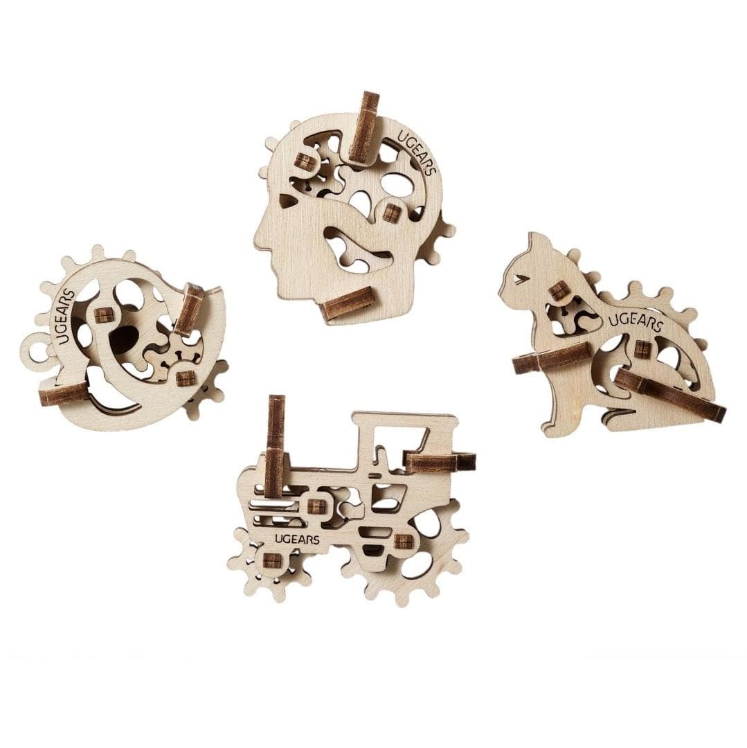 Model mechaniczny do składania U-Fidget Trybiki Ugears