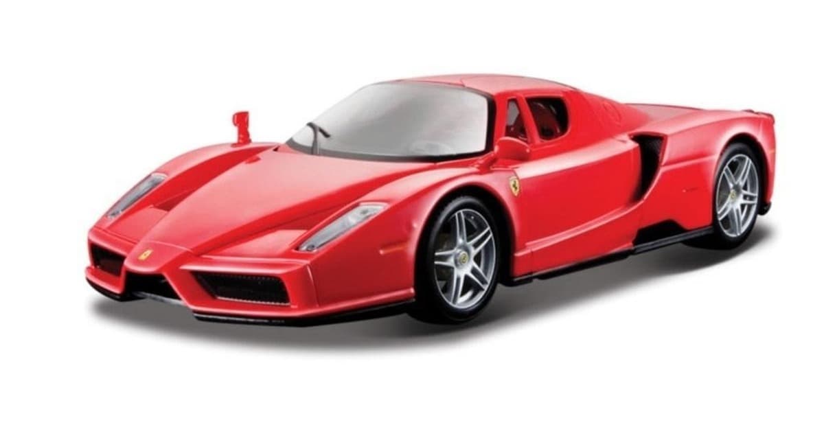 Model samochodu Ferrari Enzo Red 1:24 BBURAGO