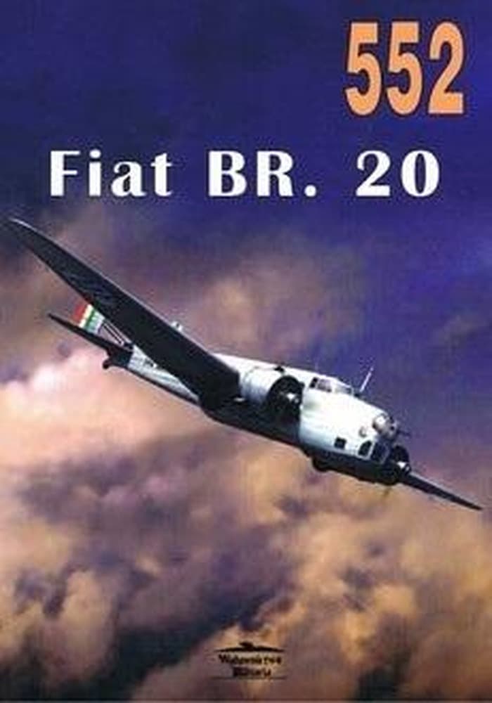 Model Samolotu Fiat BR. 20 nr 552 - Janusz Ledwoch