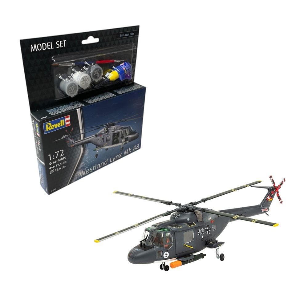 Model zestaw Westland Lynx Mk.88 z akcesoriami śmigłowca