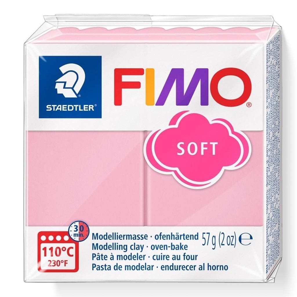 Modelina FIMO Soft Pastel Różowa 57g do modelowania