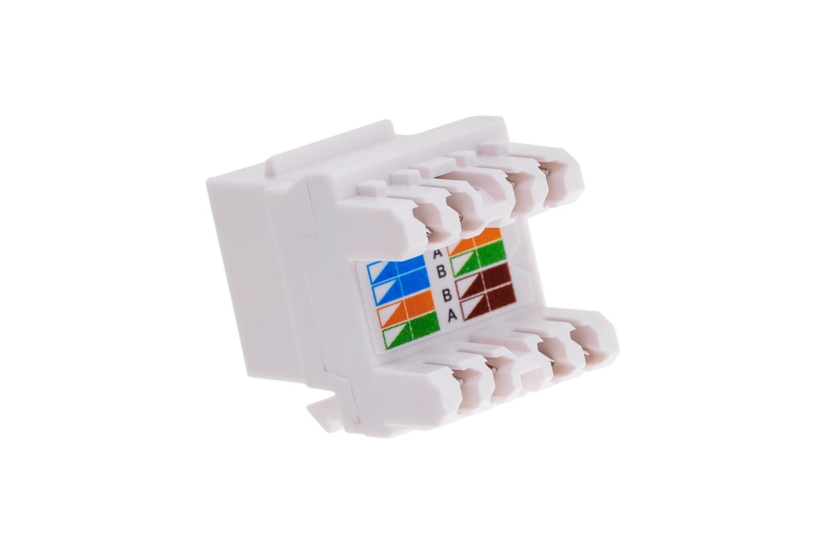 Moduł Keystone RJ45 UTP kat. 5e, do sieci komputerowych
