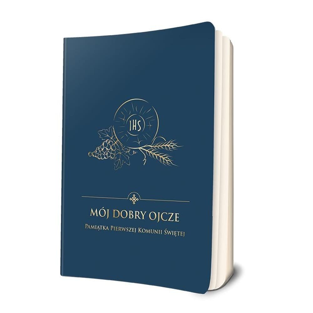 Mój dobry Ojcze - Pamiątka I Komunii Św. (granat)