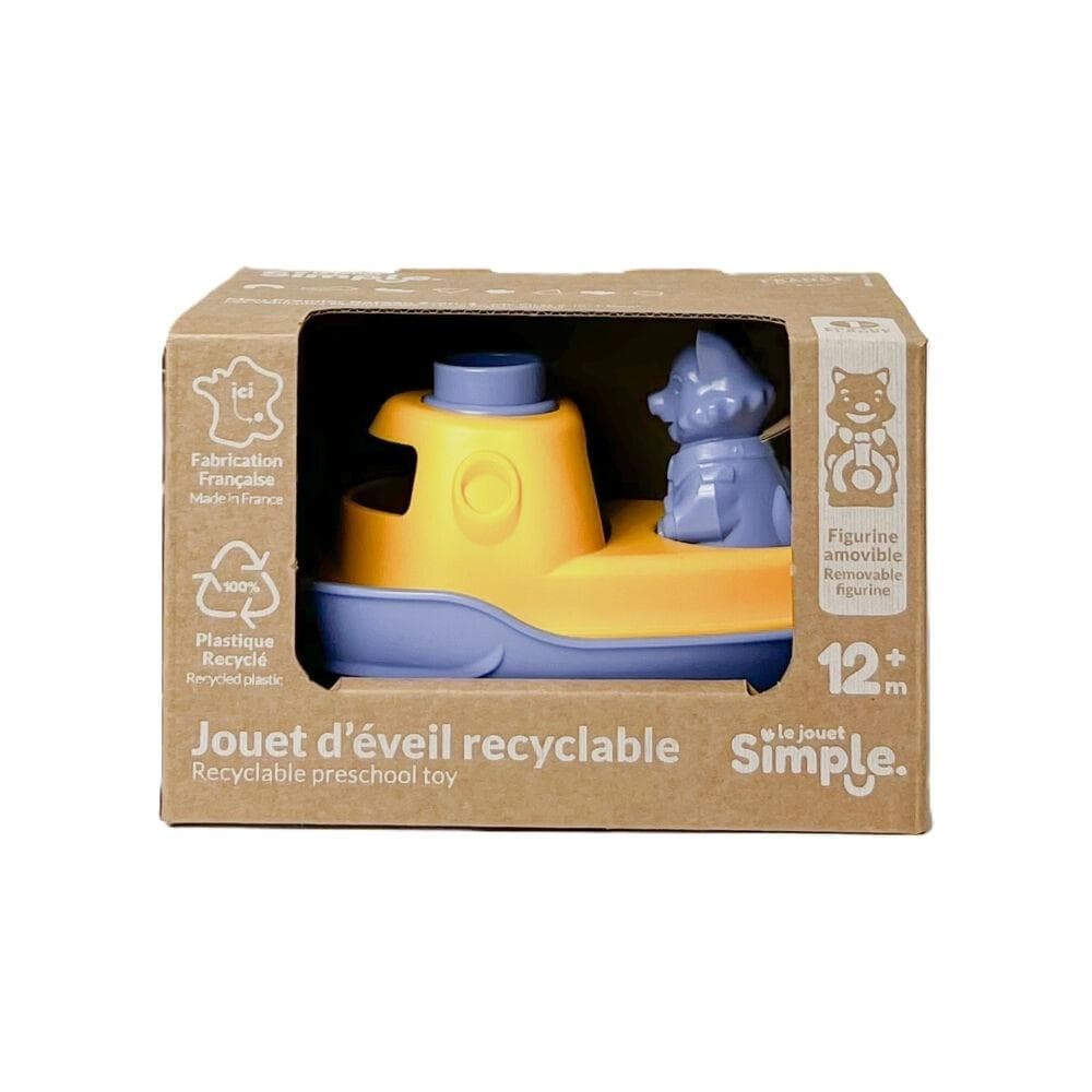 Niebieski Modułowy statek 2w1 Le Jouet Simple