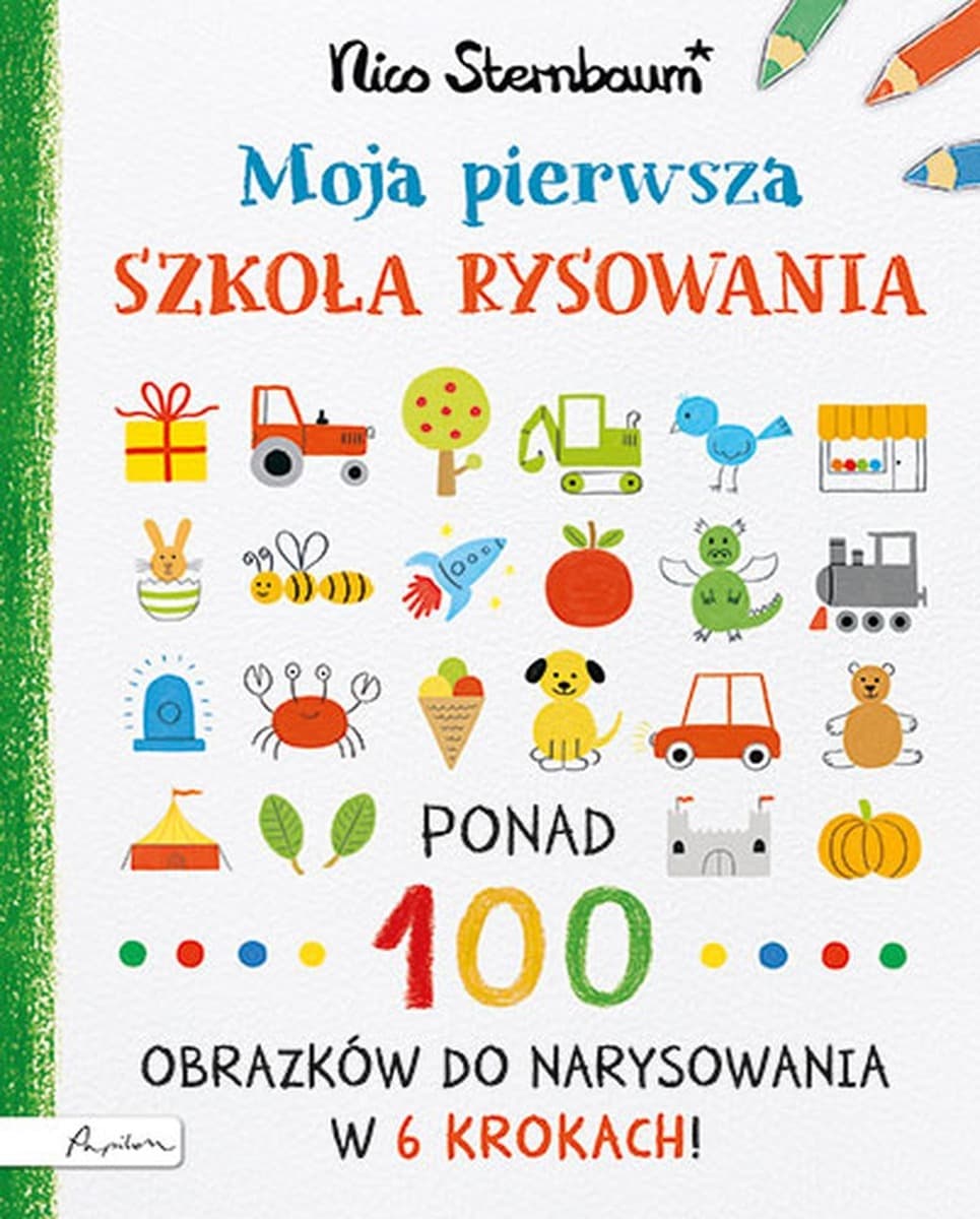 Moja pierwsza szkoła rysowania - książka dla dzieci