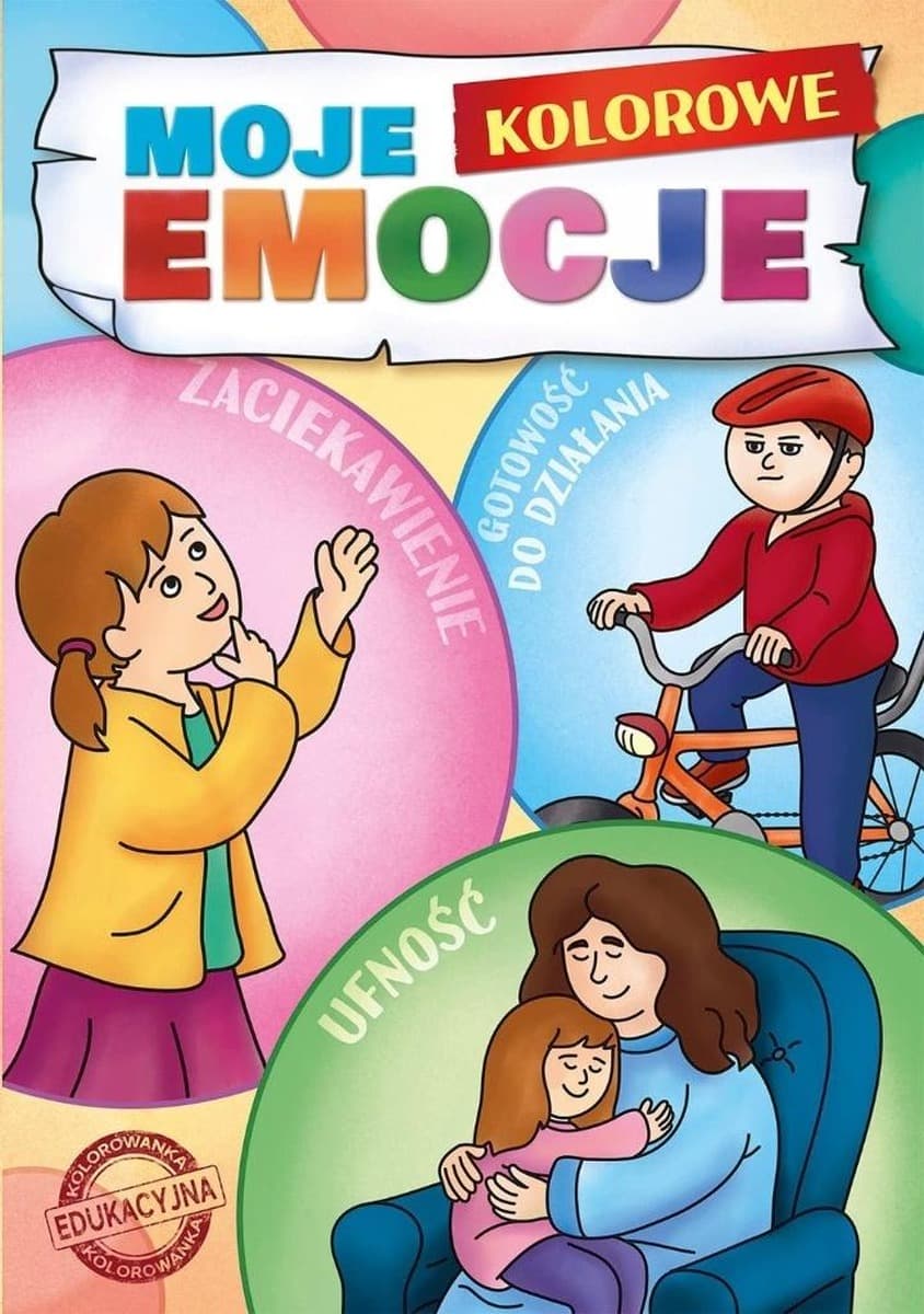 Moje Kolorowe Emocje - książka o emocjach