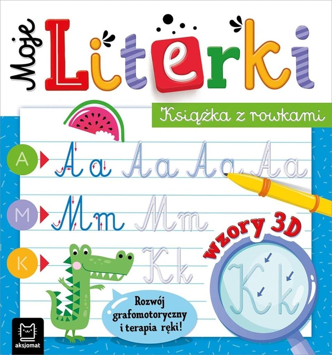 Moje literki. Książka dla dzieci