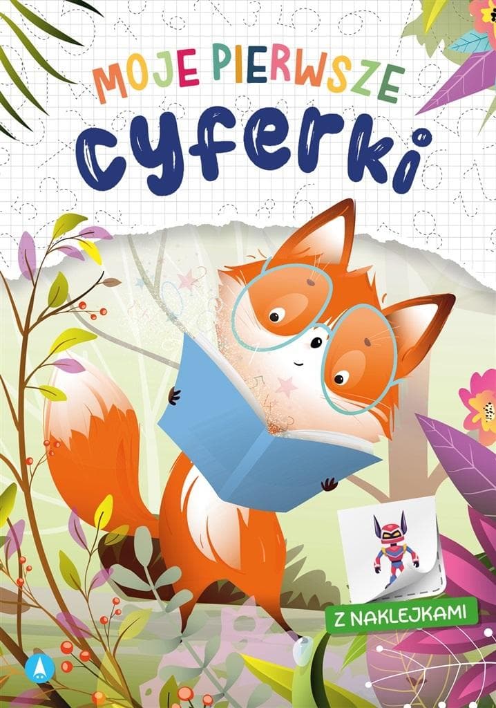 Cyferki. Zadania i ćwiczenia - książeczka edukacyjna dla dzieci