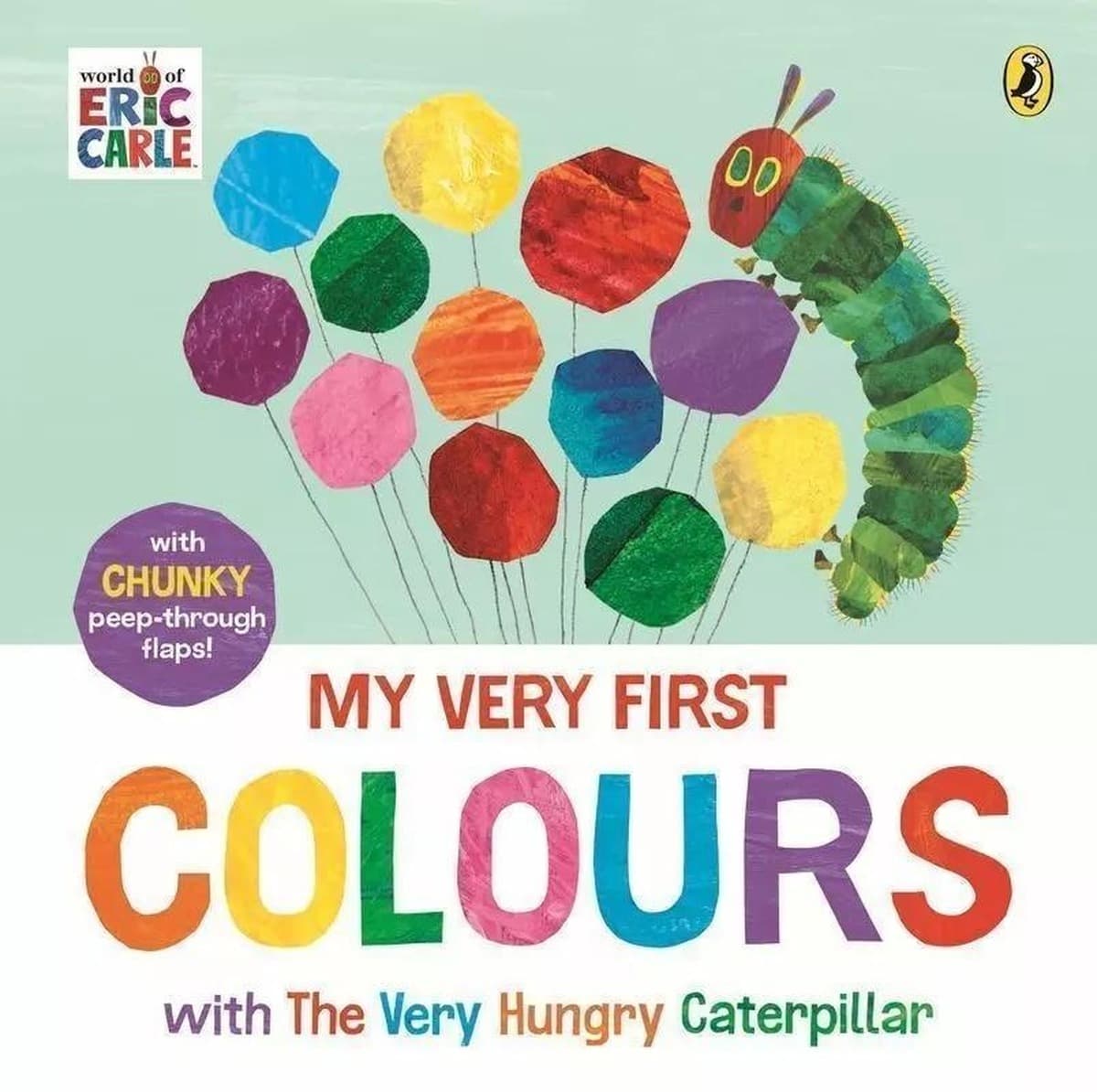 Moje pierwsze kolory z bardzo głodną gąsienicą - Eric Carle