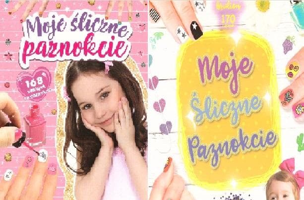 Zestaw dla Dzieci Moje Śliczne Paznokcie do Stylizacji Paznokci MIX
