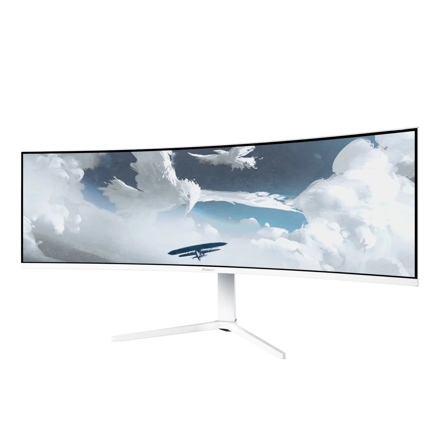 Monitor Arozzi TFT Nova 49" VA 165Hz zakrzywiony biały