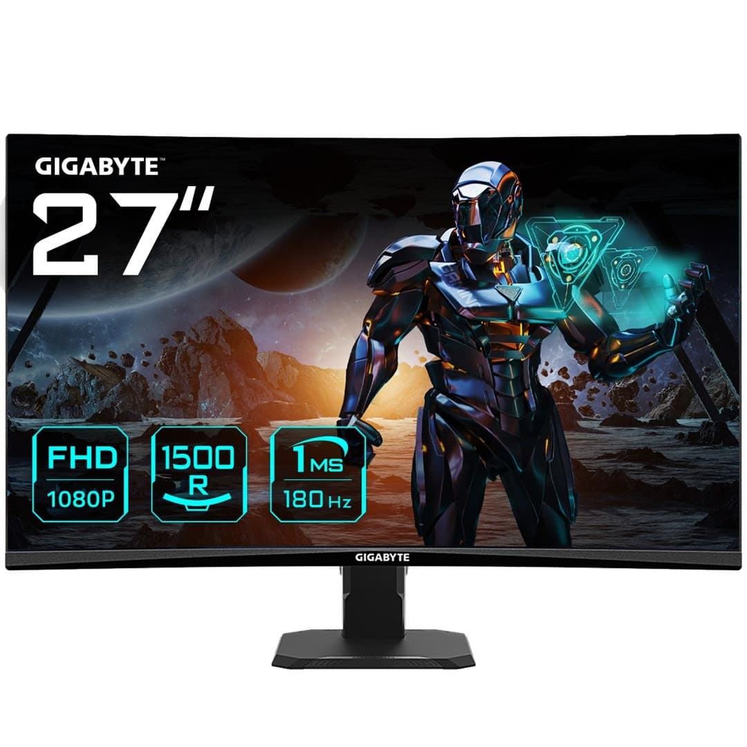 Gigabyte GS27FC 27 cali Full HD Czarny Monitor
