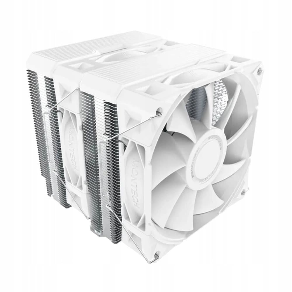 Montech NX600 Chłodzenie CPU, Dual Tower - 2x 120mm, białe