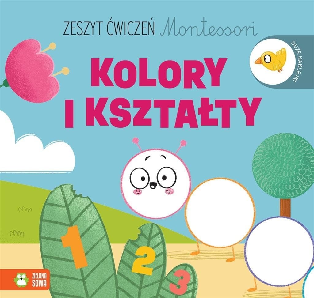 Montessori Kolory i kształty. Zeszyt ćwiczeń - Ewelina Protasewicz
