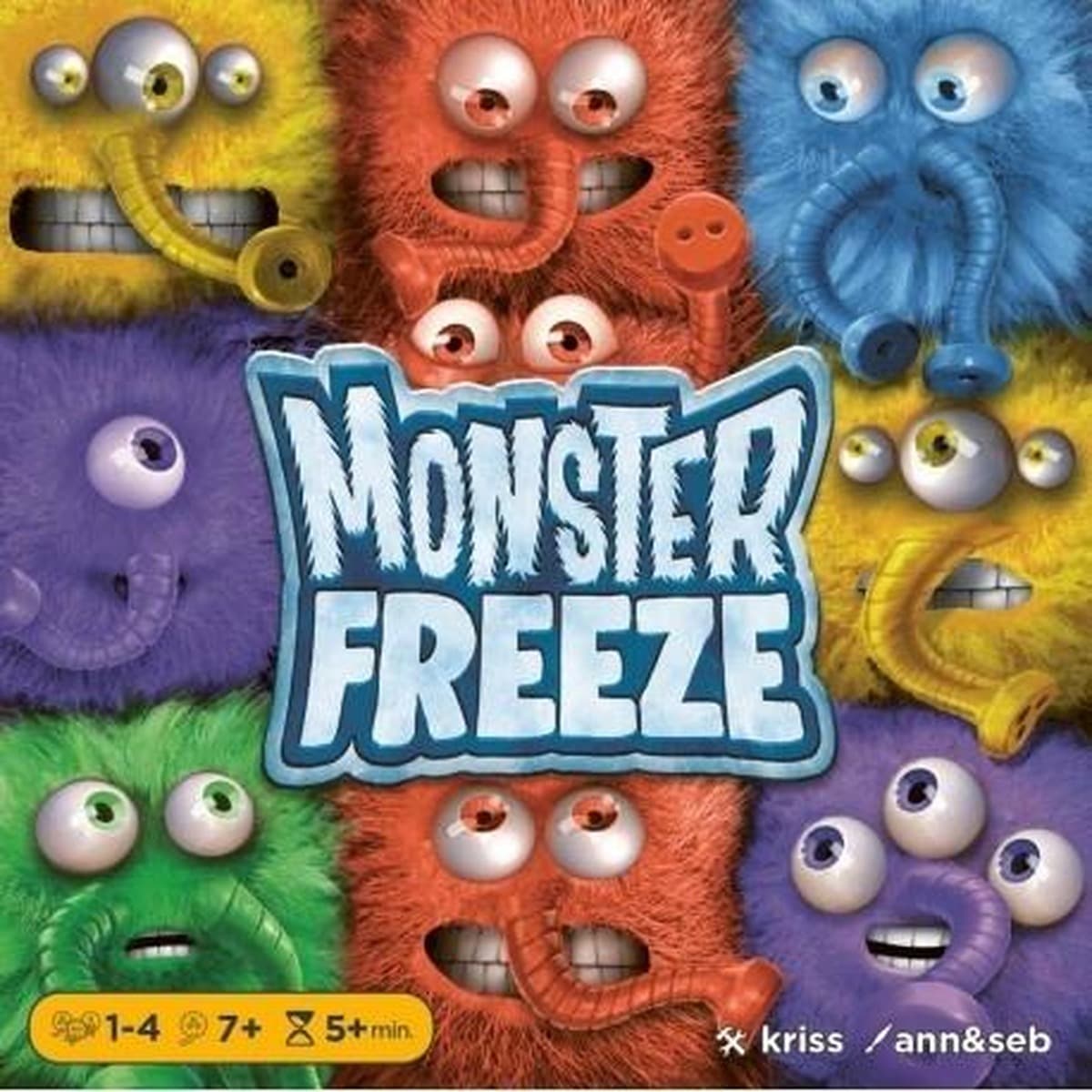 Moster Freeze gra karciana dla dzieci i rodziny