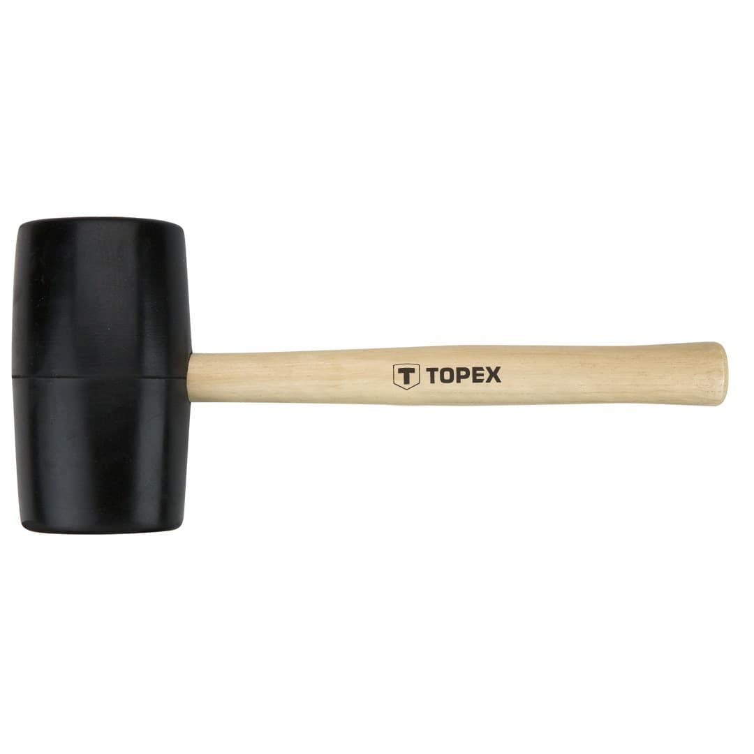 Młotek gumowy 72 mm 900 g z trzonkiem drewnianym