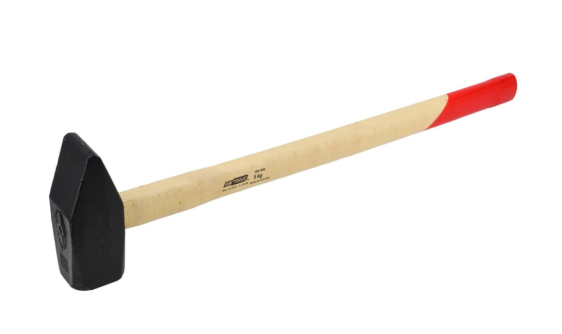 Młotek kowalski 5,0 kg z trzonkiem drewnianym Black Line