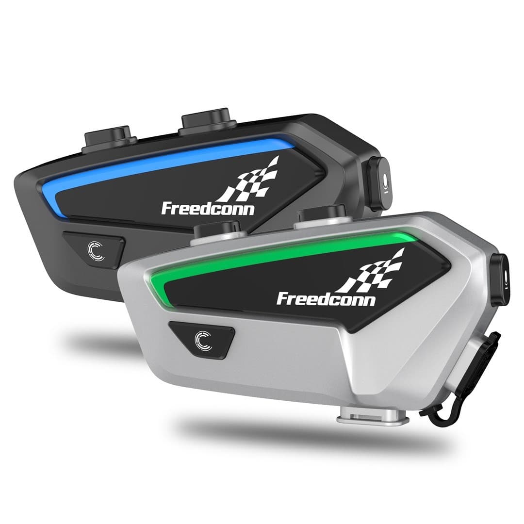 Motocyklowy interkom FreedConn FX w kolorze czarnym