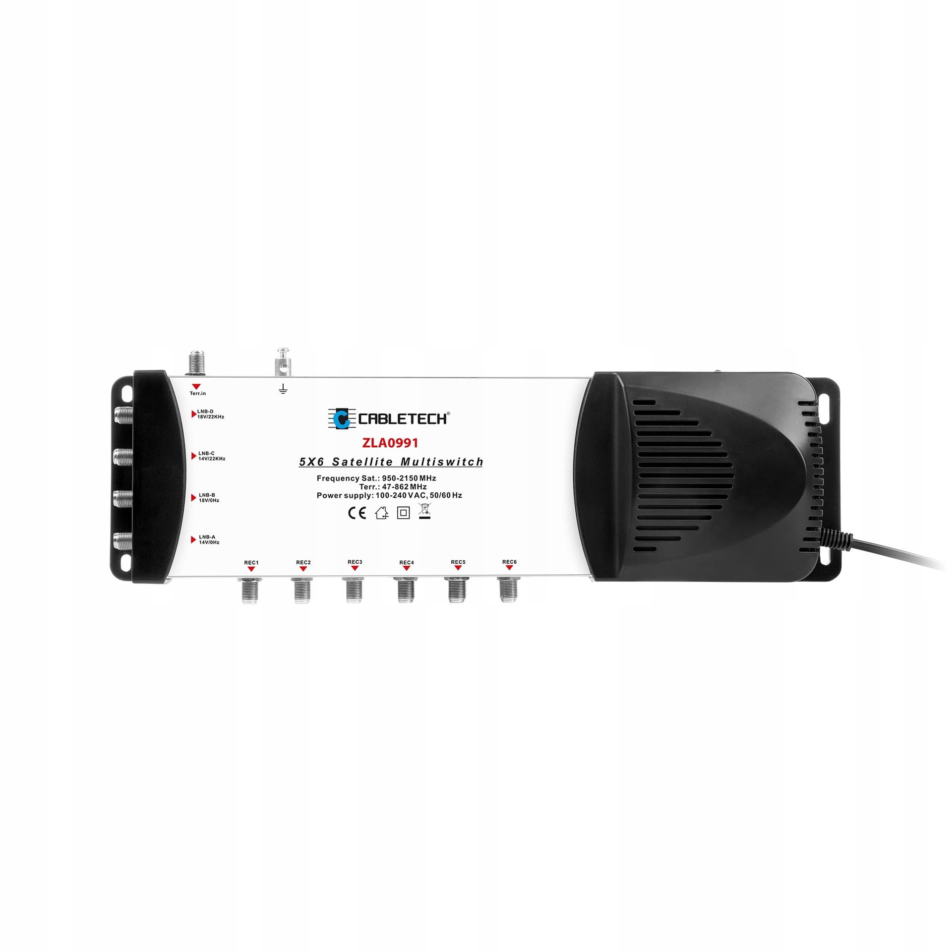 Multiswitch Cabletech 5x6 przełącznik HDMI
