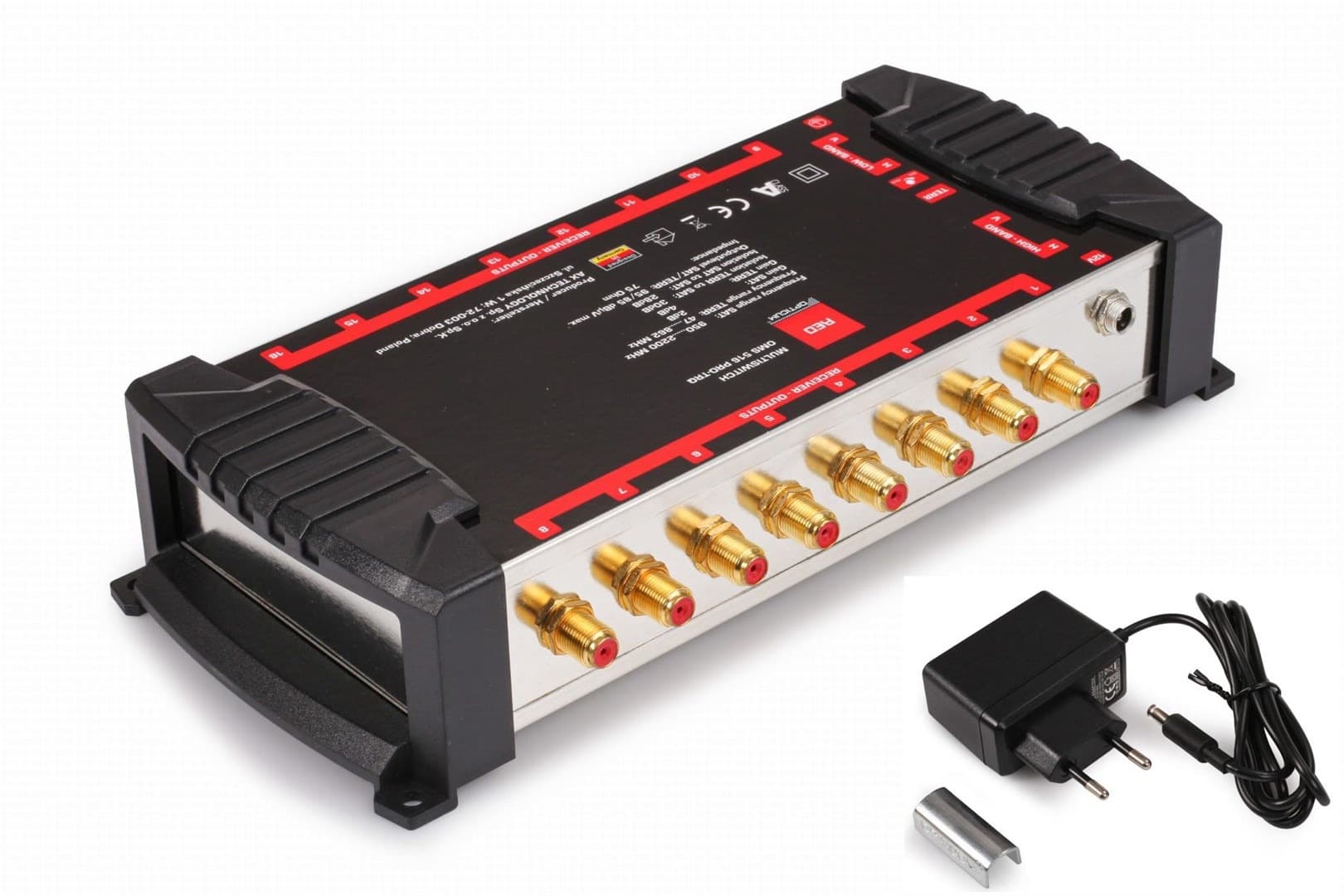 Multiswitch Opticum OMS 5/16 PRO-TRQ Platinium Line - 5 wejść 16 wyjść